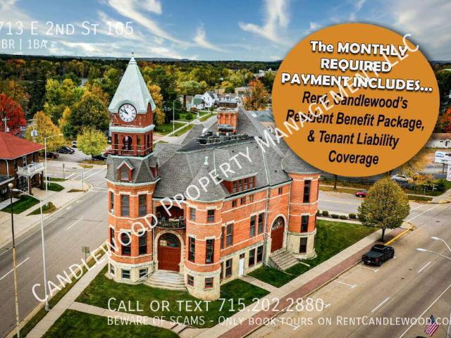2 BR, 1 BA Apartment 713 E 2nd St 105, Merrill, WI 54452