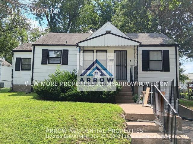 2 BR, 1 BA Apartment 7142 Lamont Dr, Saint Louis, MO 63136
