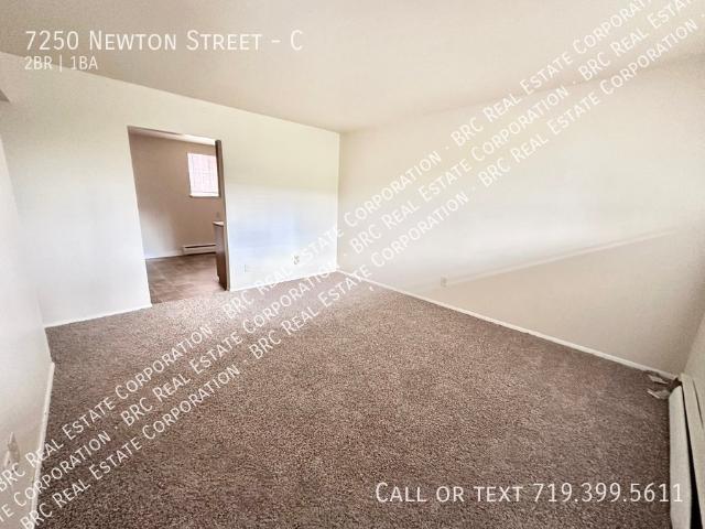 2 BR, 1 BA Apartment 7250 Newton Street, Westminster, CO 80030
