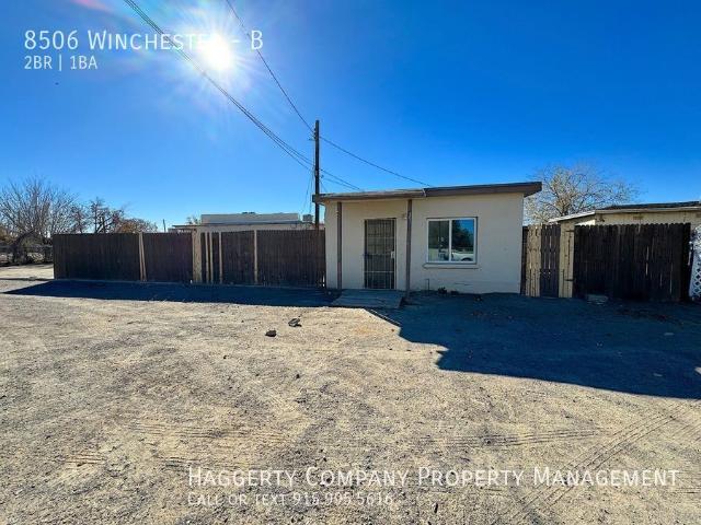 2 BR, 1 BA Apartment 8506 Winchester, El Paso, TX 79907