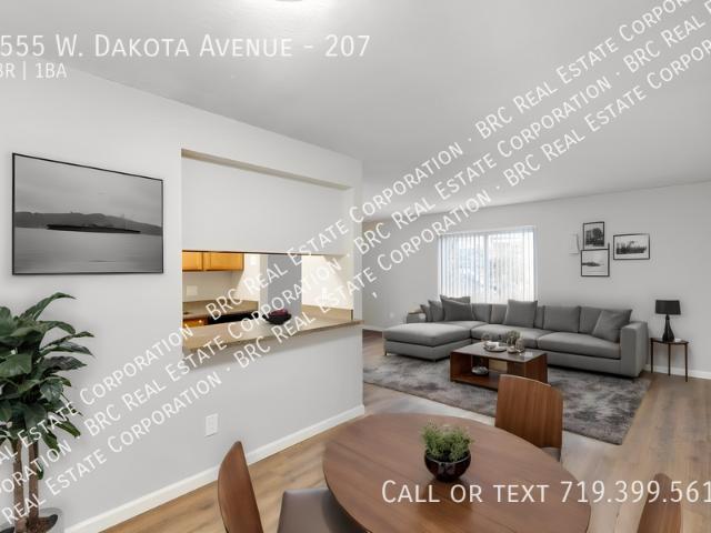 2 BR, 1 BA Apartment 8555 W. Dakota Avenue, Lakewood, CO 80226