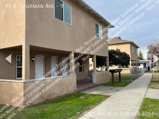 2 BR, 1 BA Apartment 85 E. Thurman Ave, Porterville, CA 93257