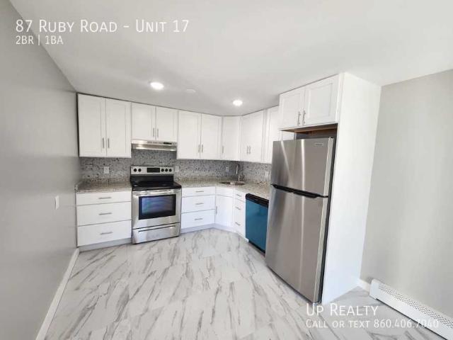 2 BR, 1 BA Apartment 87 Ruby Road, Willington, CT 06279