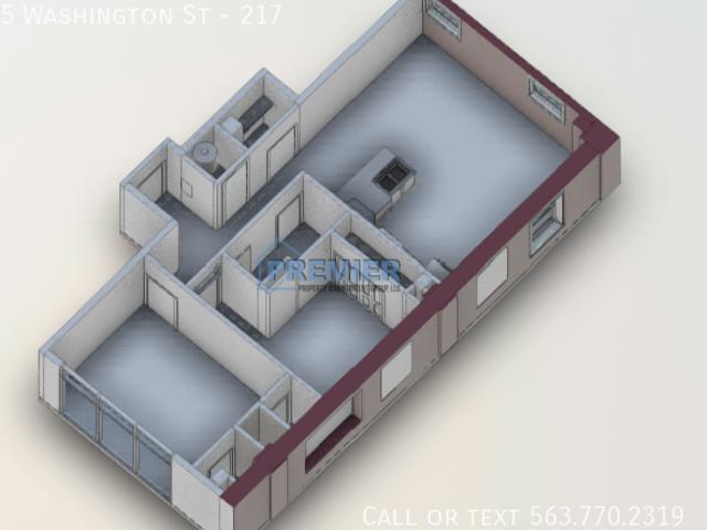 2 BR, 1 BA Apartment 895 Washington St, Dubuque, IA 52001