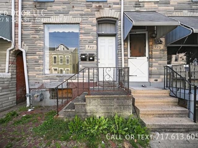2 BR, 1 BA Apartment 827 N 10th St, Reading, PA 19604