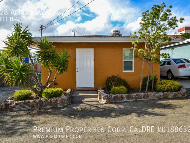 2 BR, 1 BA Apartment 928 Appian Way, El Sobrante, CA 94803