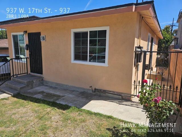 2 BR, 1 BA Apartment 937 W. 17th St San Pedro, CA 90731