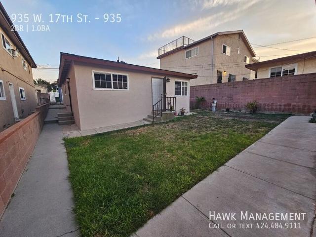 2 BR, 1 BA Apartment 935 W. 17th St San Pedro, CA 90731