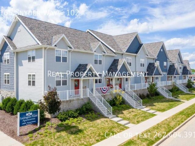 2 BR, 2.5 BA Apartment 1165 Snyder Way, Oconomowoc, WI 53066