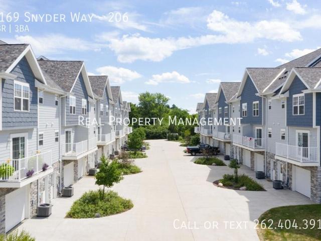 2 BR, 2.5 BA Apartment 1169 Snyder Way, Oconomowoc, WI 53066