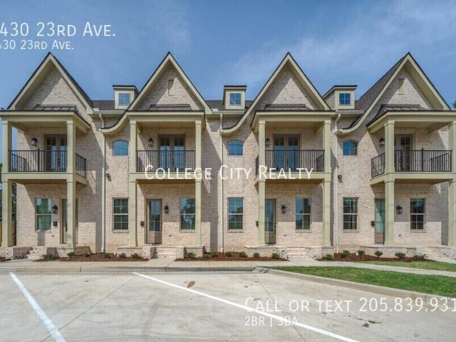 2 BR, 2.5 BA Apartment 1430 23rd Ave Tuscaloosa, AL 35401