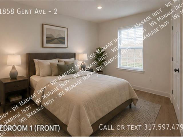2 BR, 2.5 BA Apartment 1858 Gent Ave, Indianapolis, IN 46202