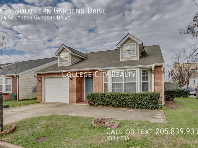 2 BR, 2 BA Apartment 1424 Southern Gardens Drive, Tuscaloosa, AL 35404