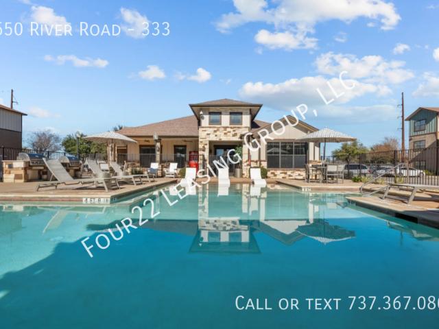 2 BR, 2 BA Apartment 1650 River Road, San Marcos, TX 78666