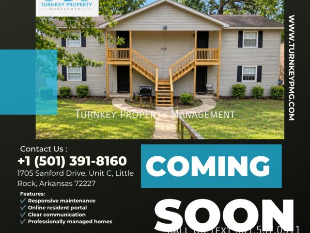 2 BR, 2 BA Apartment 1705 Sanford Drive, Little Rock, AR 72227