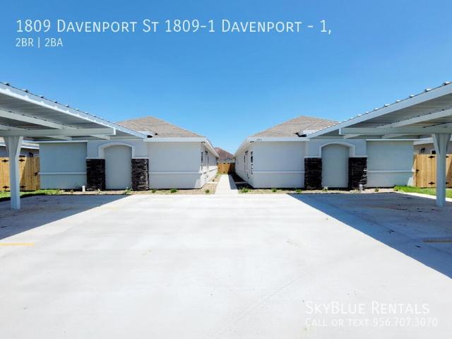 2 BR, 2 BA Apartment 1809 Davenport St 1809 1 Davenport, Weslaco, TX 78596