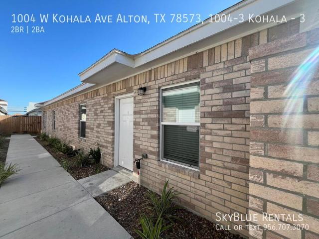 2 BR, 2 BA Apartment 1004 W Kohala Ave Alton, TX 78573, 1004 3 Kohala, Alton, TX 78573