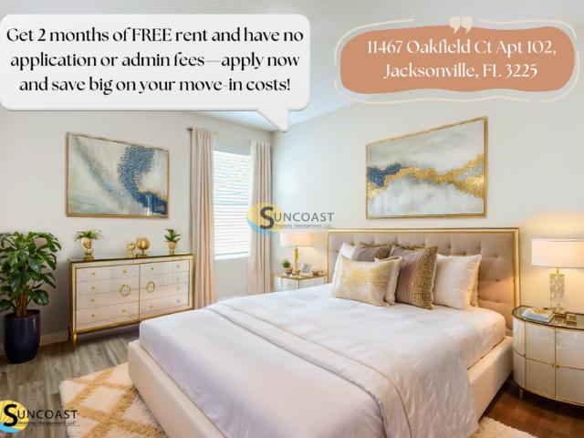 2 BR, 2 BA Apartment 11467 Oakfield Ct, Jacksonville, FL 32258