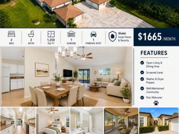 2 BR, 2 BA Apartment 1203 Saxony Circle, Unit C, Punta Gorda, FL 33983