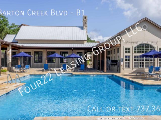 2 BR, 2 BA Apartment 2716 Barton Creek Blvd, Austin, TX 78735