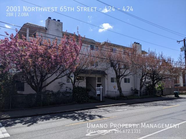 2 BR, 2 BA Apartment 2001 Northwest 65th Street 424, Seattle, WA 98117