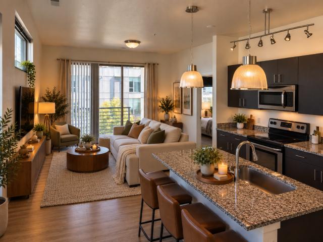 2 BR, 2 BA Apartment 2063 Curtis St, Denver, CO 80205