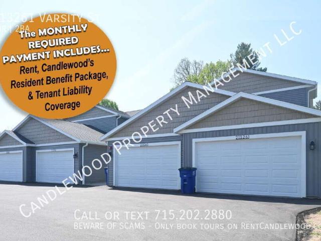 2 BR, 2 BA Apartment 213261 Varsity St, Stratford, WI 54484
