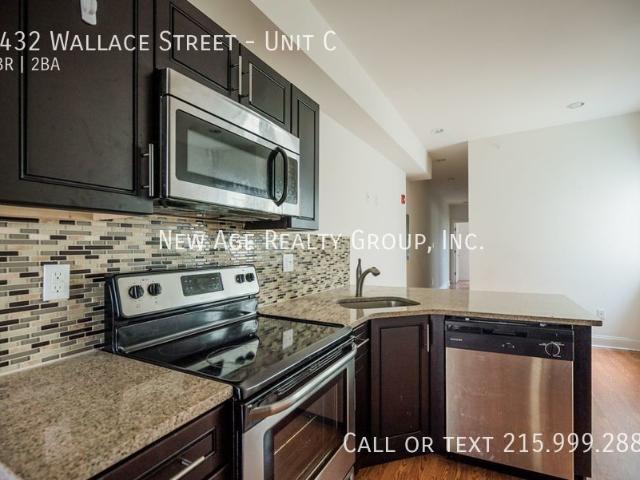 2 BR, 2 BA Apartment 3432 Wallace Street, Philadelphia, PA 19104