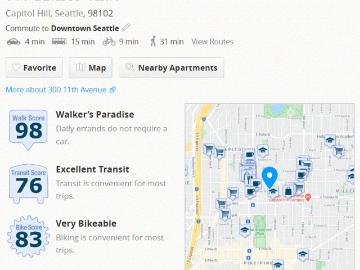 2 BR, 2 BA Apartment 300 11th Avenue Unit 605, Seattle, WA 98122