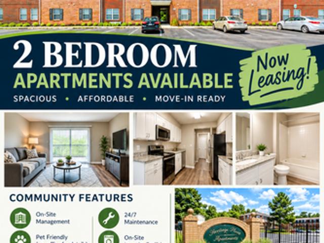 2 BR, 2 BA Apartment 301 Dorchester Avenue, Unit 62, La Plata, MD 20646
