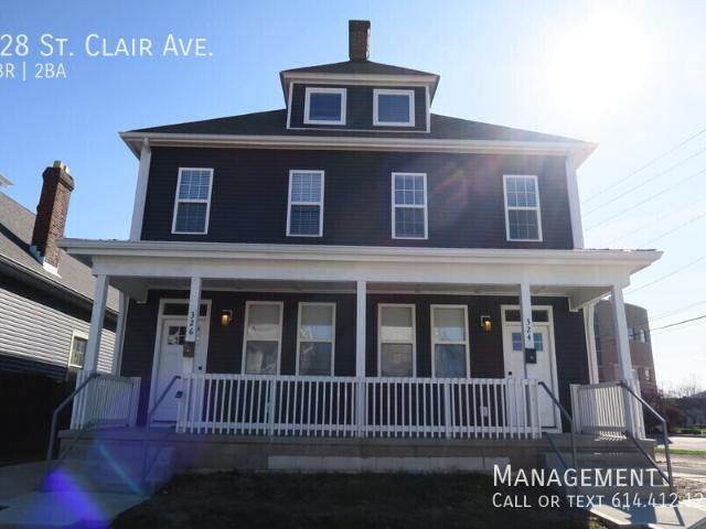 2 BR, 2 BA Apartment 328 St. Clair Ave Columbus, OH 43203