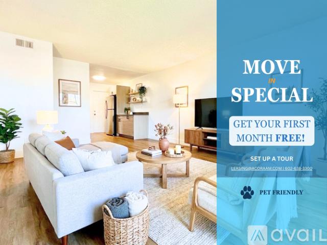 2 BR, 2 BA Apartment 4917 E Holly St, Unit 13, Phoenix, AZ 85008