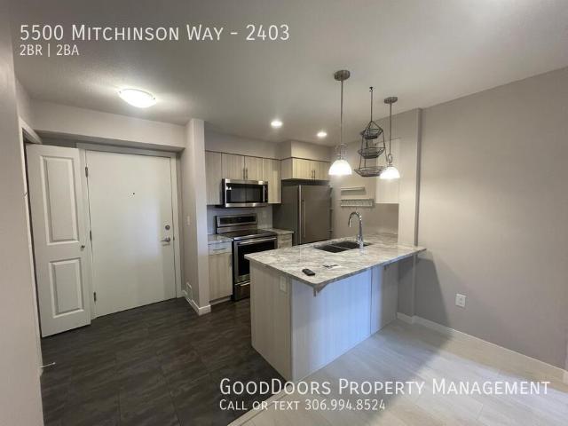 2 BR, 2 BA Apartment 5500 Mitchinson Way, Regina, SK S4W 0N9