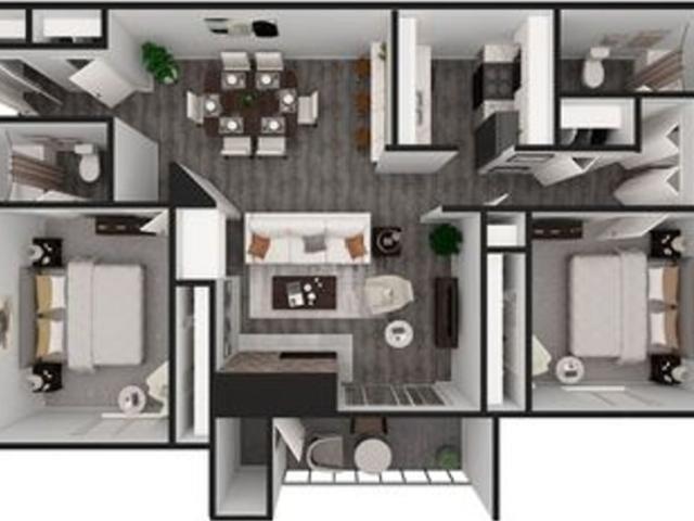 2 BR, 2 BA Apartment 5810 Meadows Dr Unit 5939A, Fort Wayne, IN 46804