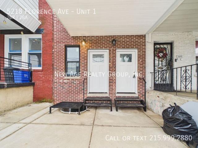 2 BR, 2 BA Apartment 5218 Florence Ave, Philadelphia, PA 19143