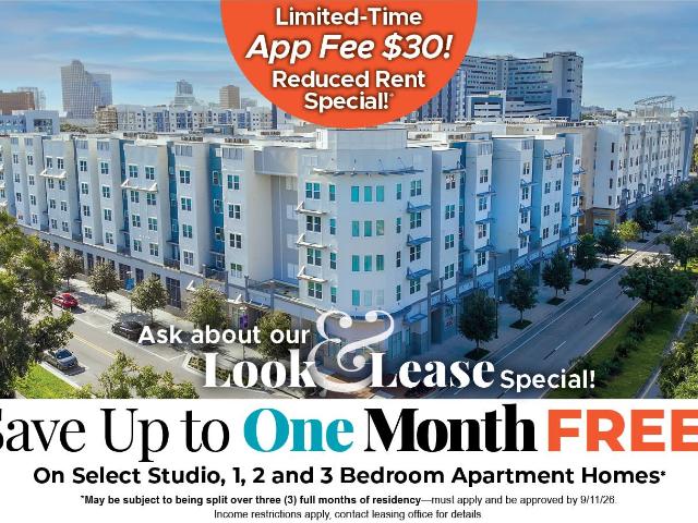 2 BR, 2 BA Apartment 659 W Amelia Street Unit 322, Orlando, FL 32801
