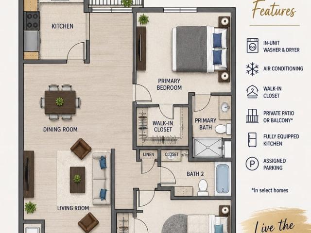 2 BR, 2 BA Apartment 6621 Montezuma Road Unit 309, San Diego, CA 92115