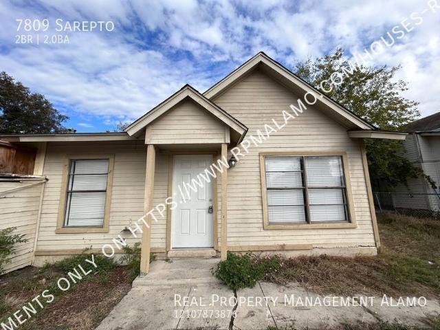 2 BR, 2 BA Apartment 7809 Sarepto, San Antonio, TX 78239