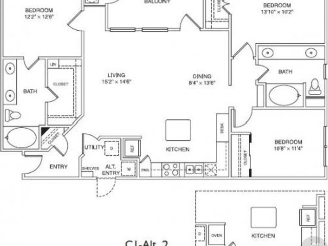 2 BR, 2 BA Apartment 7301 N FM 620, Austin, TX 78726