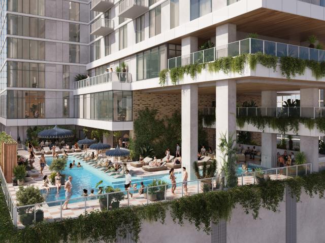 2 BR, 2 BA Apartment 81 Rainey St, Austin, TX 78701