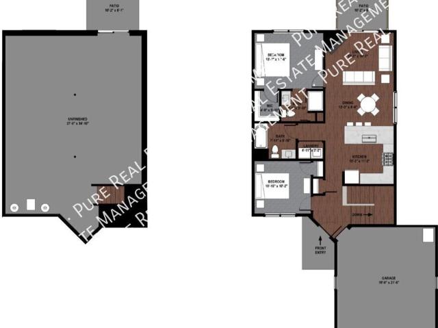 2 BR, 2 BA Apartment 9895 Dailey Drive, Caledonia, MI 49316