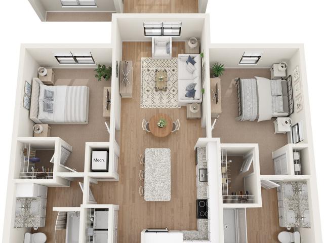 2 BR, 2 BA Apartment 900 SE 3rd Avenue, 2101, Ocala, FL 34471