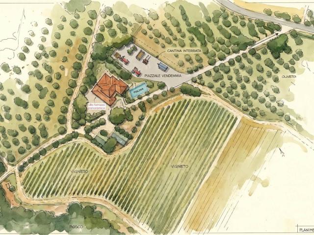 2 camere da letto Casale Toscana In vendita A9756TAA 489m² San Casciano in Val di Pesa