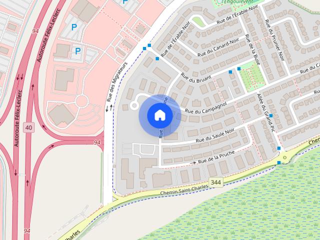 2 CH 1 SDB Terrebonne $2,100 /mo