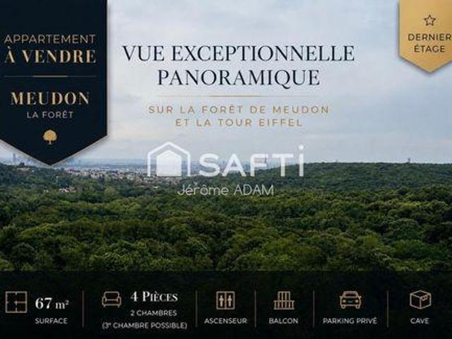 2 chambres, Meudon Île 92360 103743319