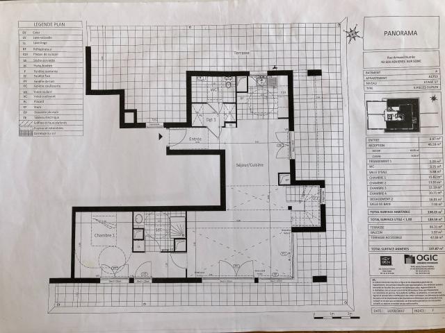 2 chambres, Asnières Asnières 92600 68822866