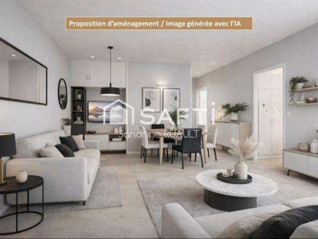 2 chambres, Colombes Île 92700 102706268