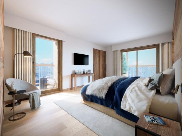 2 chambres FACE AU SUD 64m² Huez Alpe d'Huez
