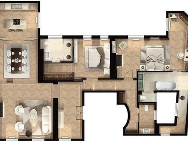 2 chambres, Paris Île 75006 96181545