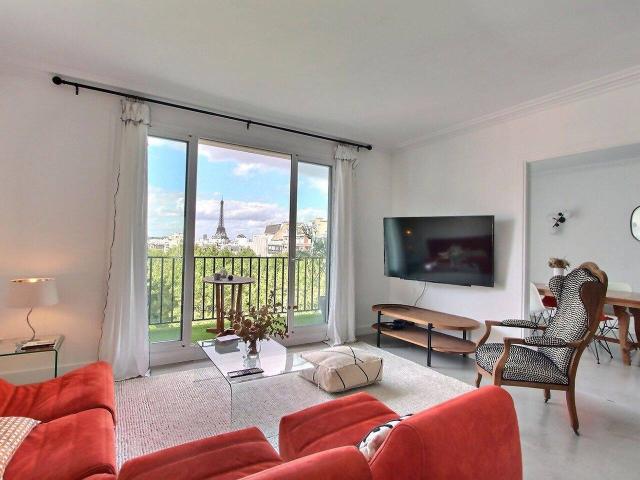 2 chambres vue Tour eiffel Vaugirard
